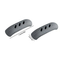Silicone Pot Handle Covers – Heat-Resistant Anti-Slip 2-Pack Pot Handle Cover Zpaxo GRAY