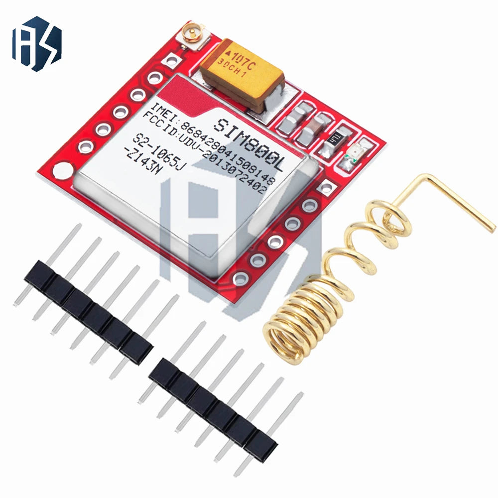 Smallest SIM800L GPRS GSM Module MicroSIM Card Core BOard Quad-band Zpaxo