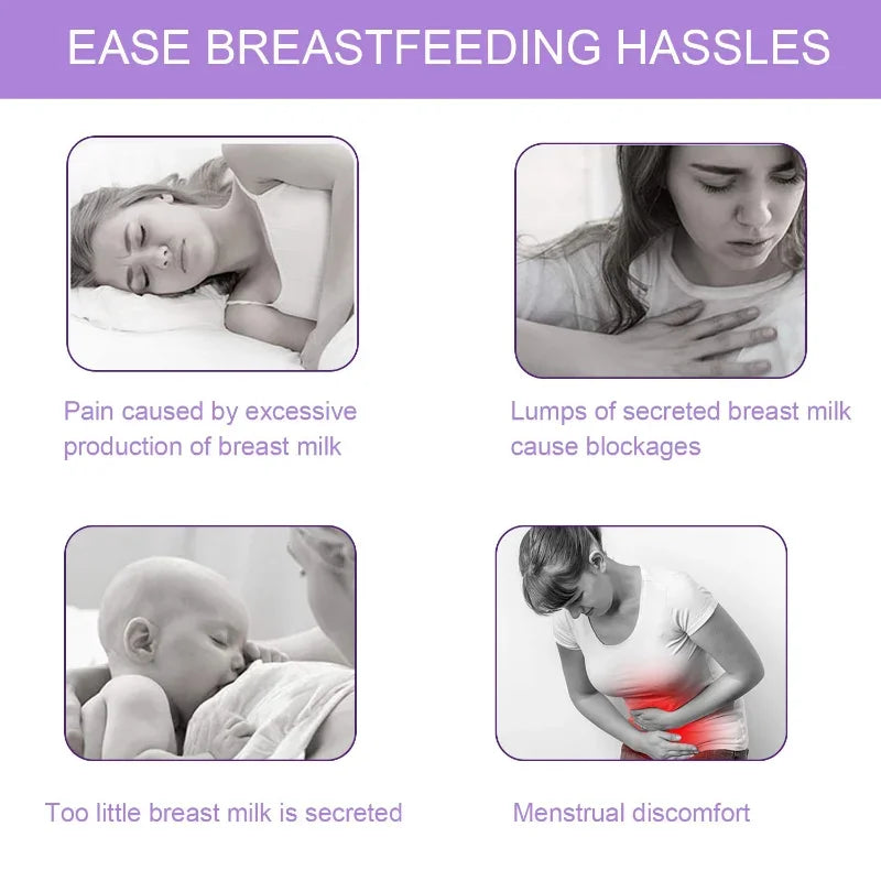 Breast Therapy Pads Cold Breastfeeding Gel Essentials Postpartum
