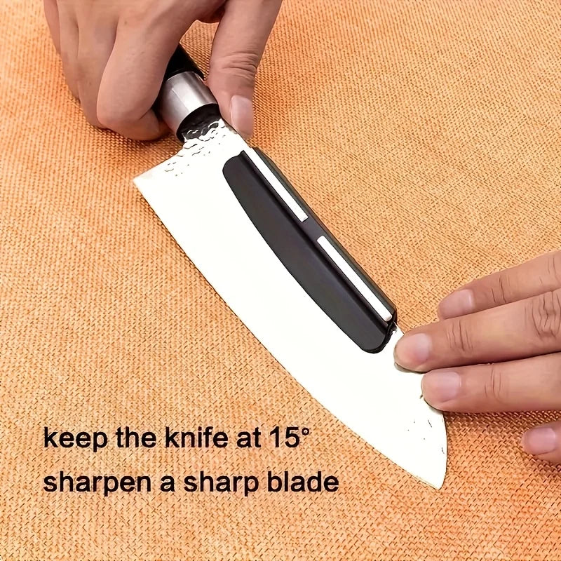 Plastic Angle Guide Knife Sharpener – Diamond Stone Tool Knife Sharpening Guide Zpaxo