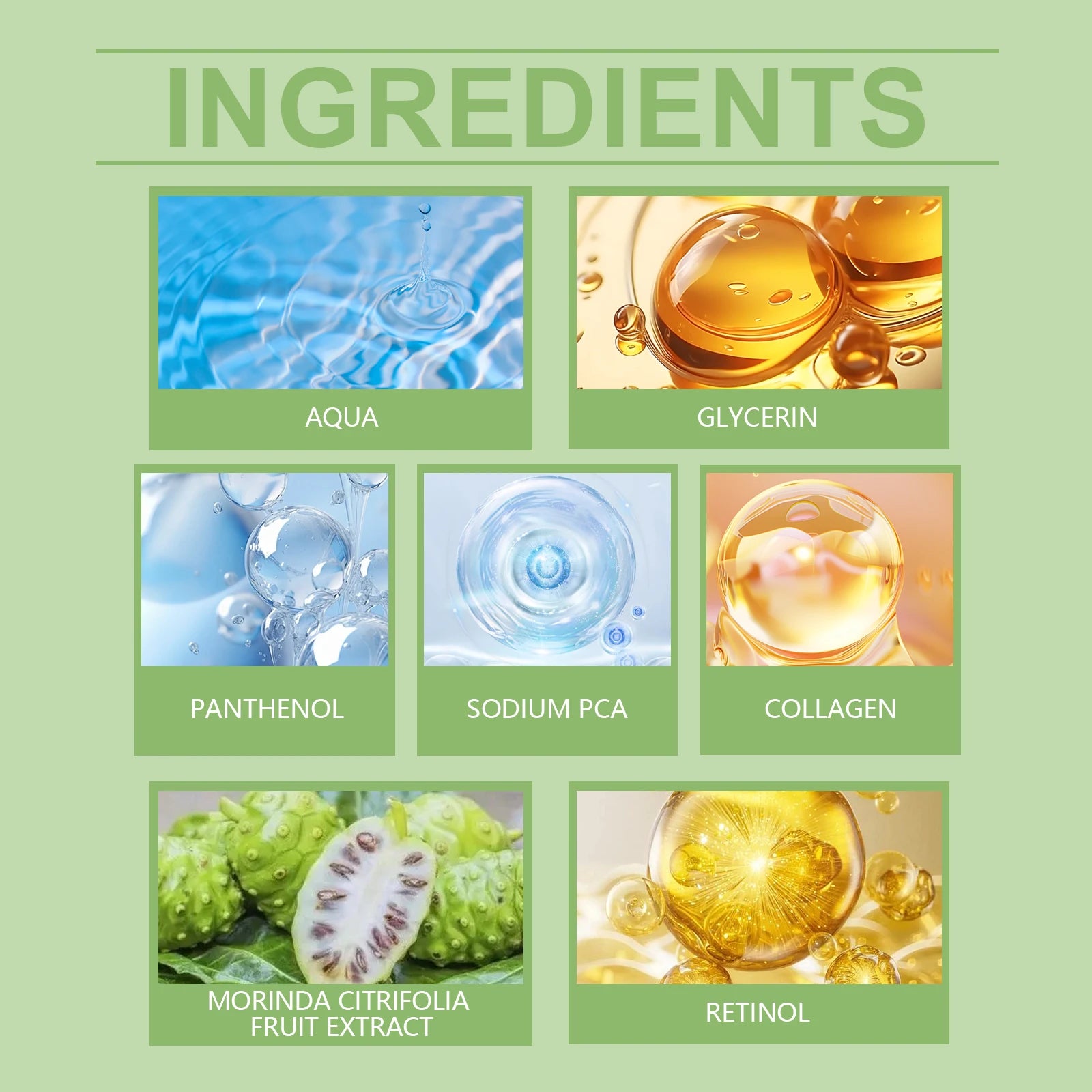 Hoygi Hydrating Anti-Wrinkle Serum Skin Firming Elasticity Boost Fine Lines Reduction Fast Absorbing Non-Greasy All Skin Types Zpaxo