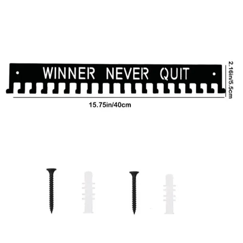 Sport Football Medal Display Metal Rack Hanger Holder Organizer