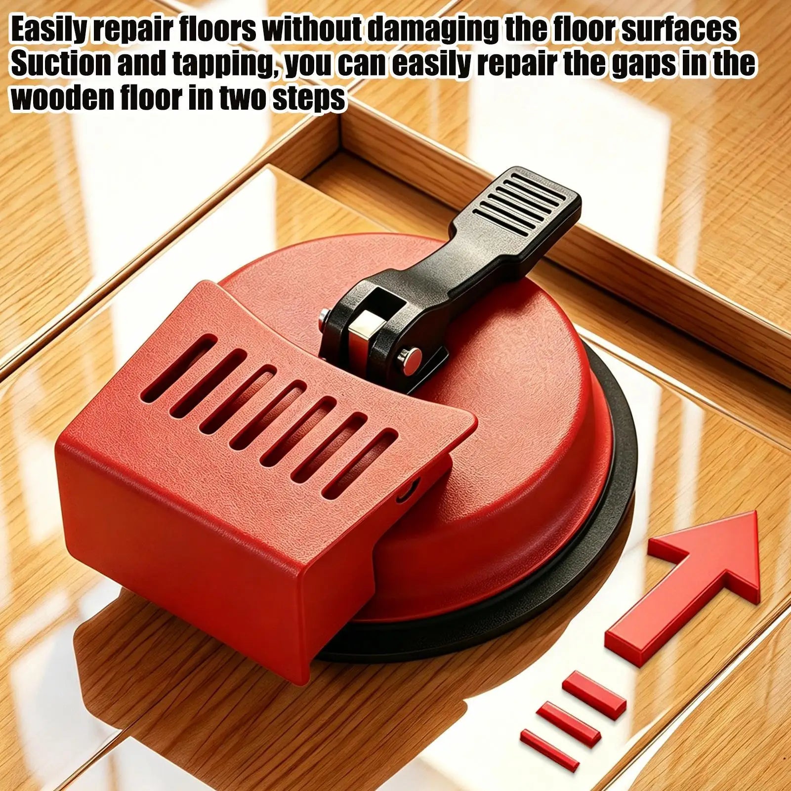 Floor Gap Repair Tool Suction Puller Hardwood Laminate Fixer Large