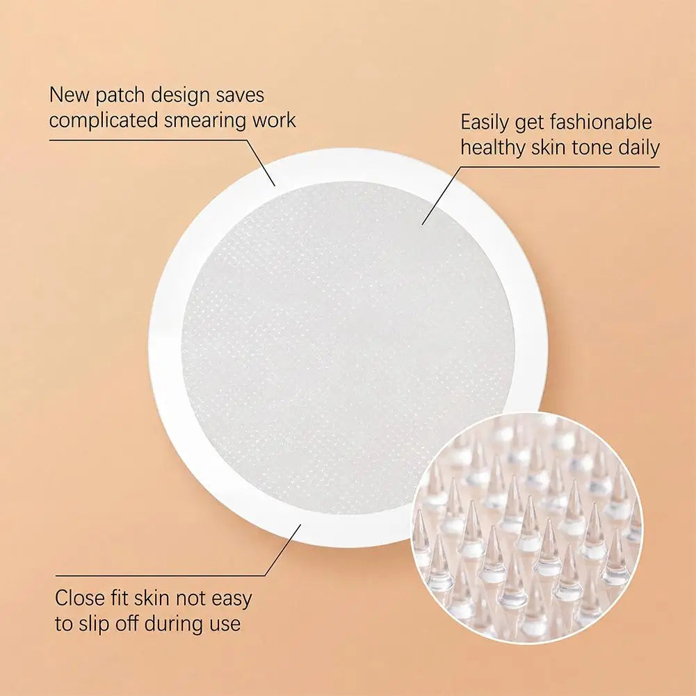 4-Pack Microneedle Body Tanning Patches – Sun-Activated Unisex Tanning Skin Patch Zpaxo