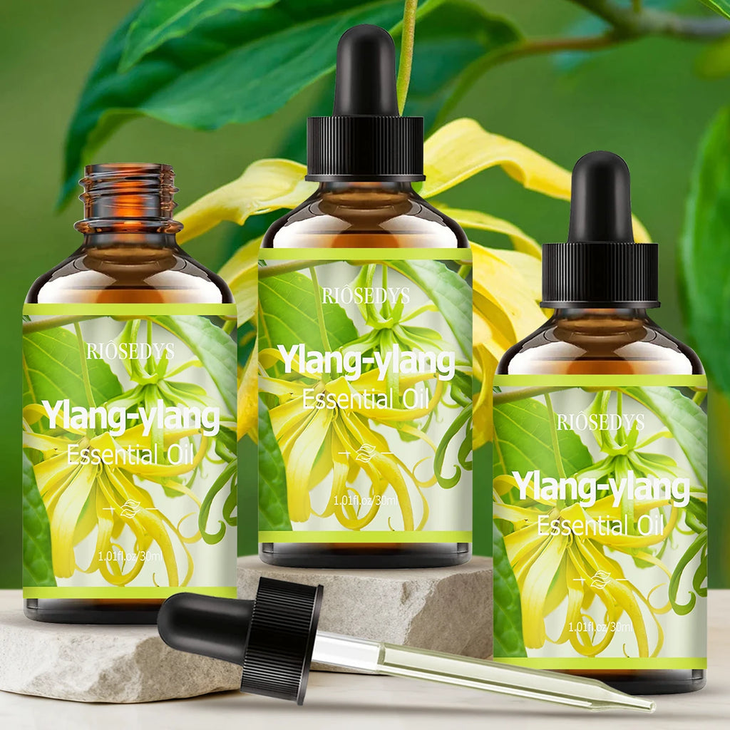 YLANG Essential Oil Natural Fragrance Suitable Body Massage Zpaxo