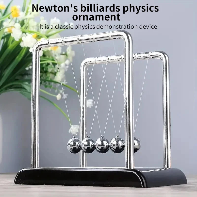 Newton's Cradle Pendulum Balls – Desk Decor & Physics Toy Physics Desk Toy Zpaxo