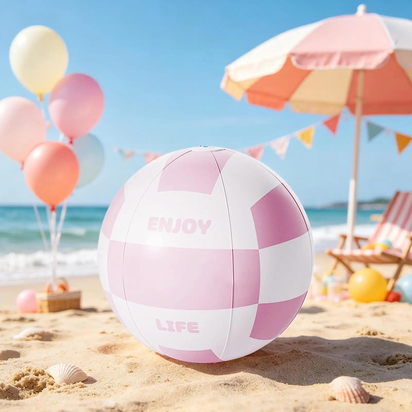 Giant Inflatable Ball Leakproof Thick PVC Pool Toys Big Kids Boys Zpaxo