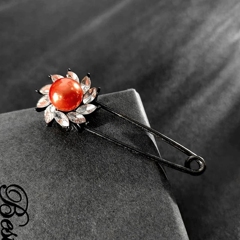 Retro Large Metal Safety Pin – Zinc Alloy for Jeans & Scarves