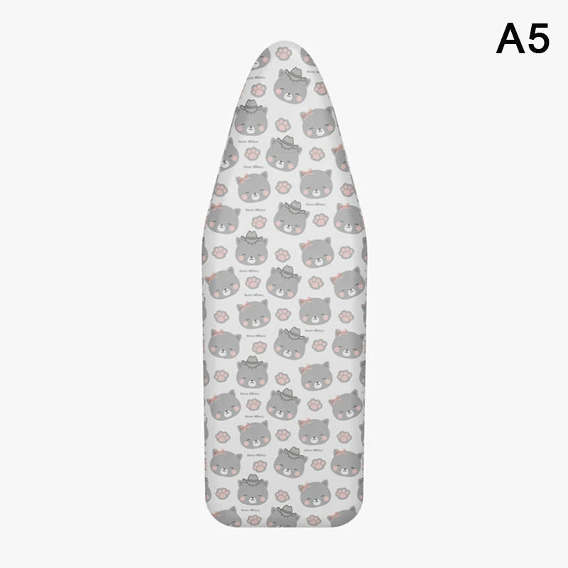 Universal Laundry Supplies Durable Ironing Board Cloth Heat Resistant Decorative Ironing Board Cover With Floral Animals Design Zpaxo A5