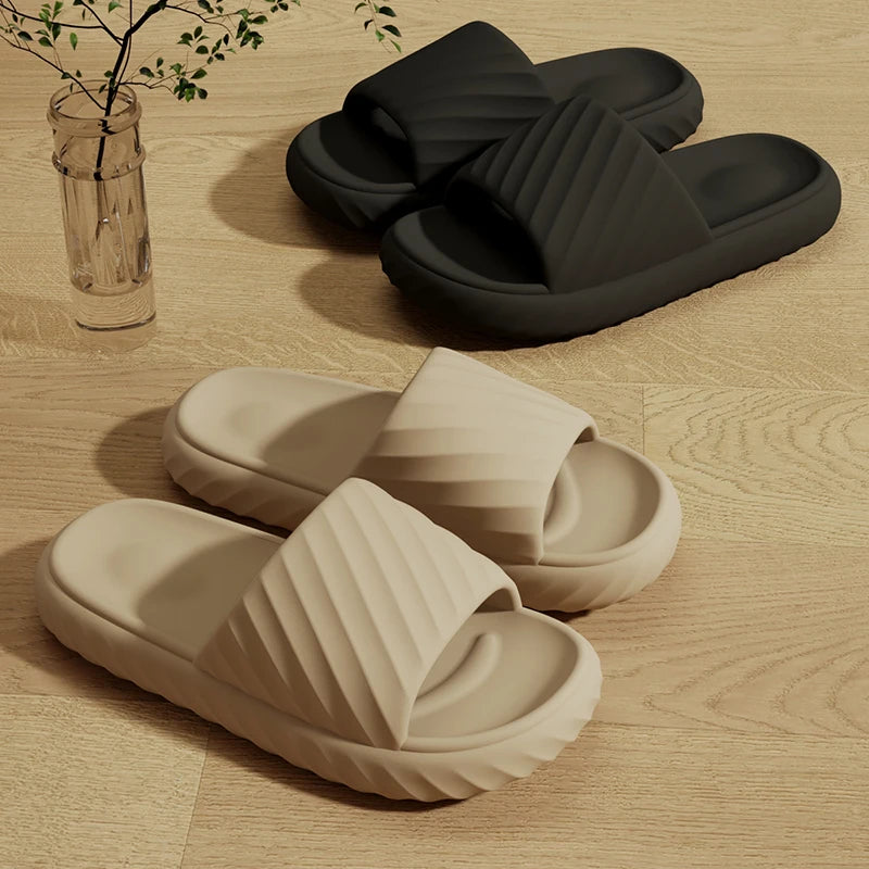 Men's Summer Sandals Slides Indoor Home Bathroom Shower Non-slip