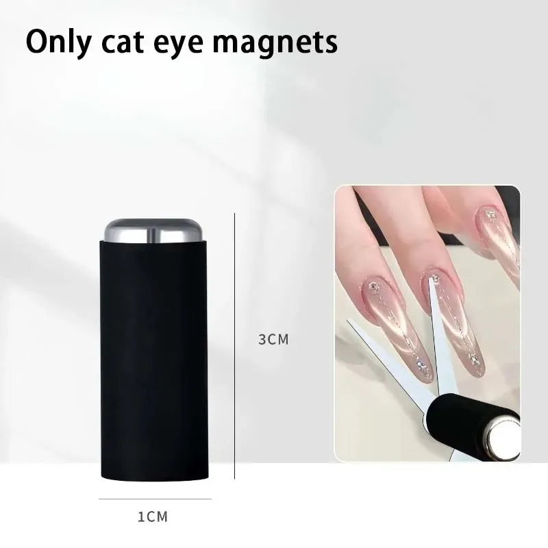 Double-head French Cat Eye Nail Magnet V-shaped Magnetic Combination Zpaxo Only Magnet