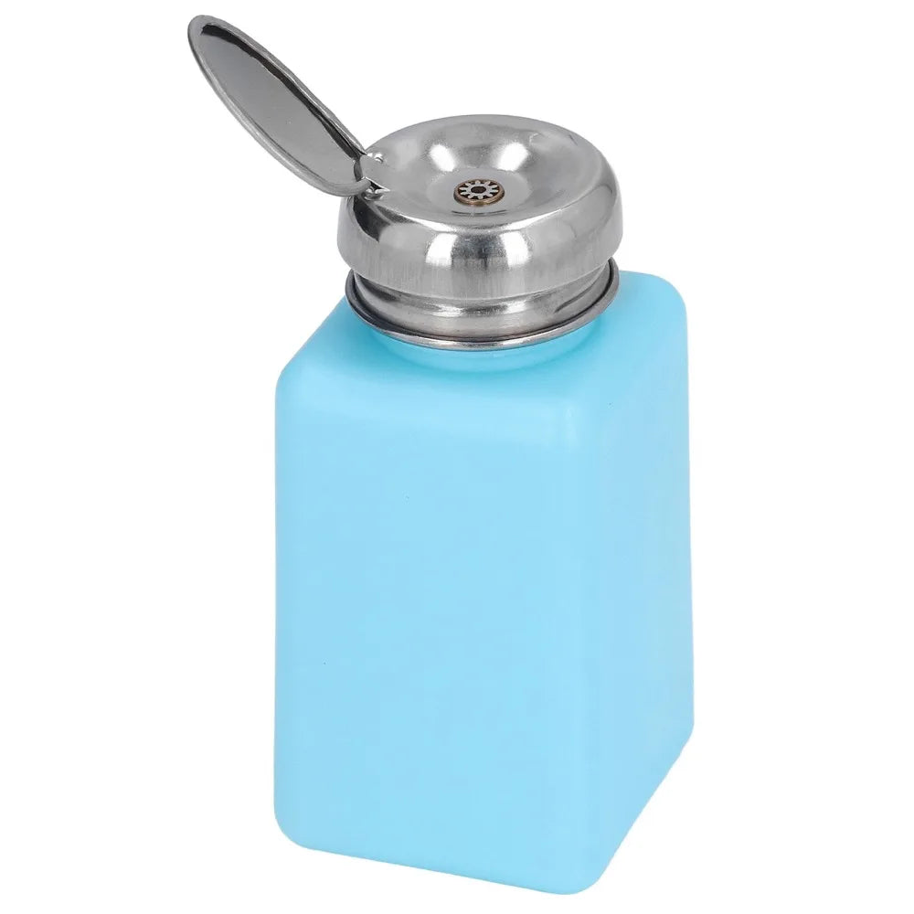 Push Down Alcohol Dispenser Anti-reflux Pump White Blue Solvent Zpaxo