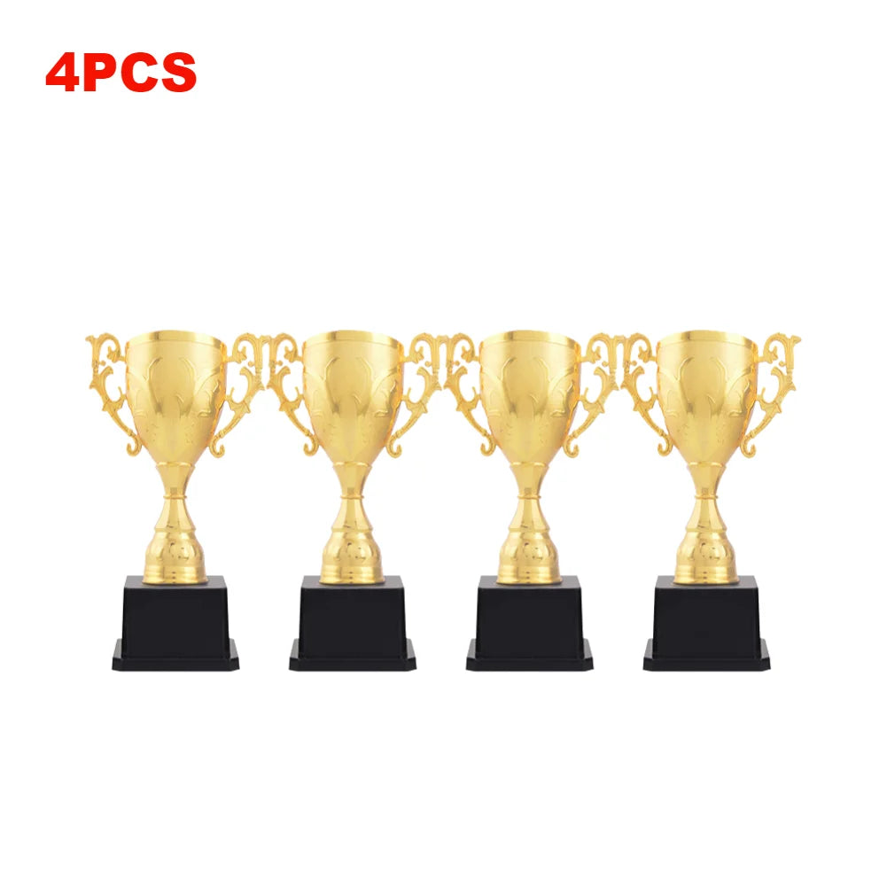 5- Personal Award Trophy Base Cup Creative Achievement Prize Soccer Zpaxo 4PCS 21CM