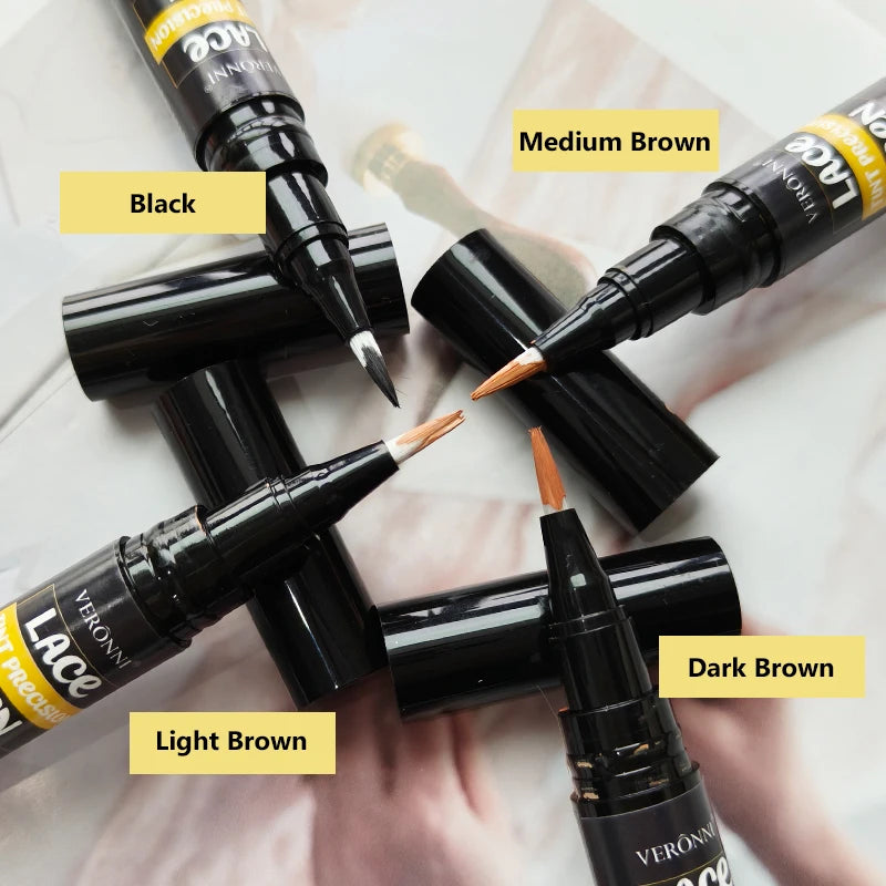 Precision Lace Parting Pen for Wigs-Precision Tinting,Long-Lasting Natural Seamless Hairline Hold for Flawless Wig Application Zpaxo