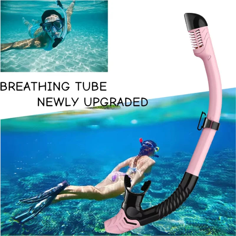 Adult Dry Snorkel Scuba Diving Underwater Swimming Full Multiple Zpaxo