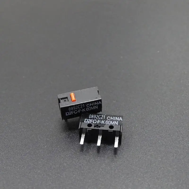 652F Mouse Microswitch D2FC-F-K Red Dot 60M Clicks Micro Switch Zpaxo
