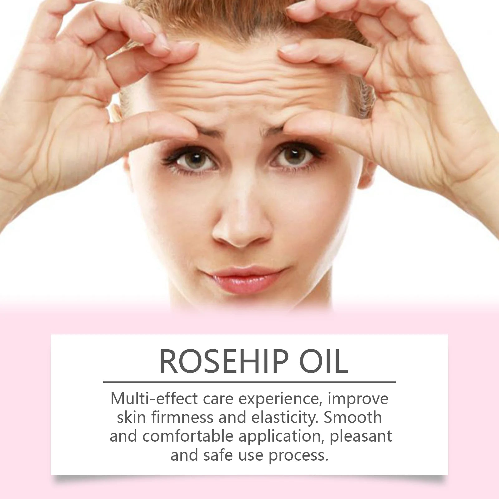 Jaysuing Rosehip Facial Oil Anti-Aging Moisturizing Essence 60ml Facial Essence Oil Zpaxo