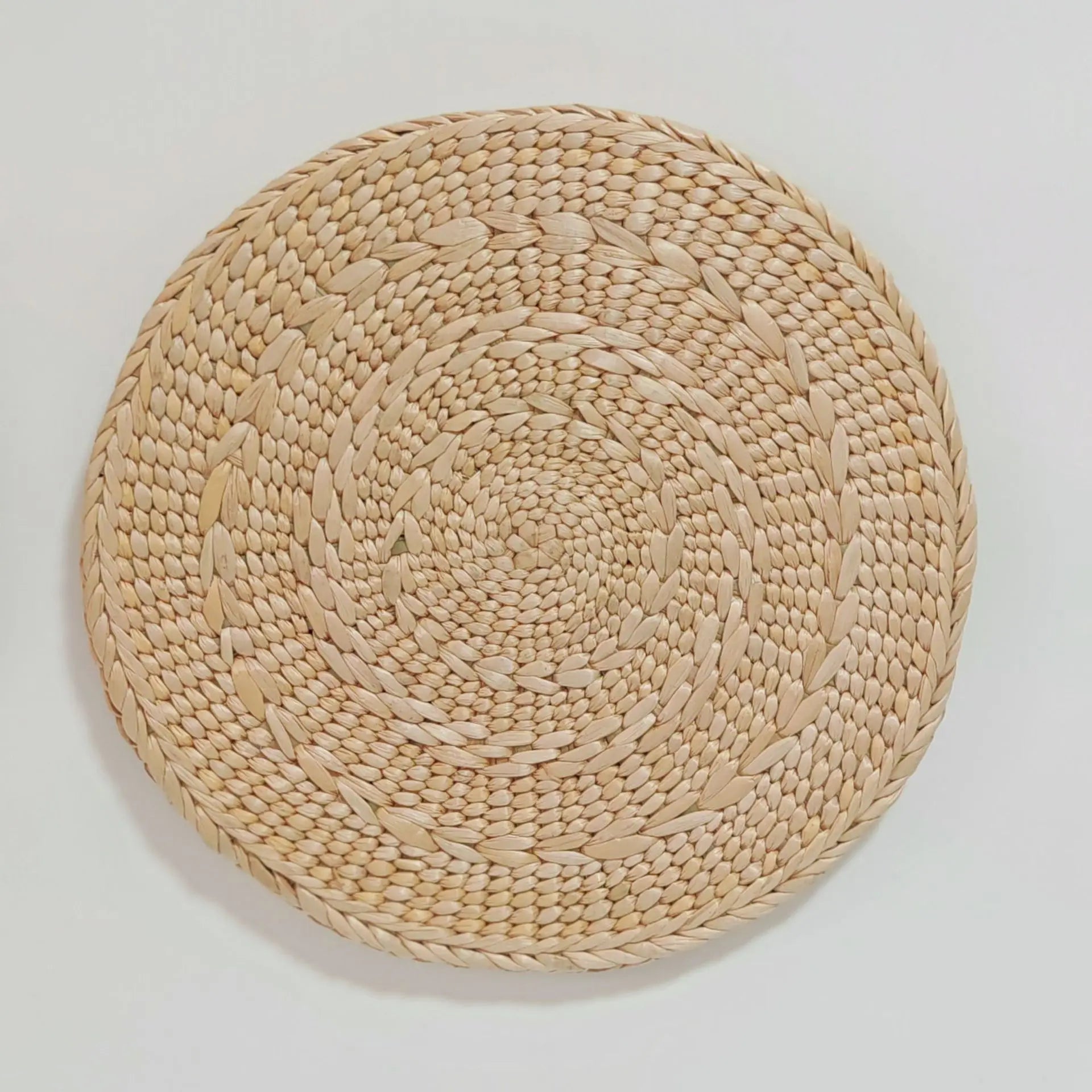 Hand woven double-layer cushion cushion sofa cushion grass woven cushion chair dining chair cushion comfortable Zpaxo Pucao mat 35cm