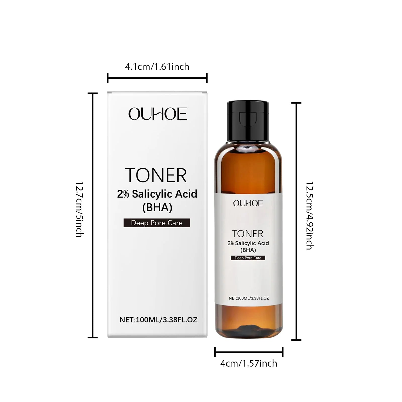 Salicylic Acid Toner – Acne, Pore Minimizing & Brightening 100ml Facial Toner Zpaxo