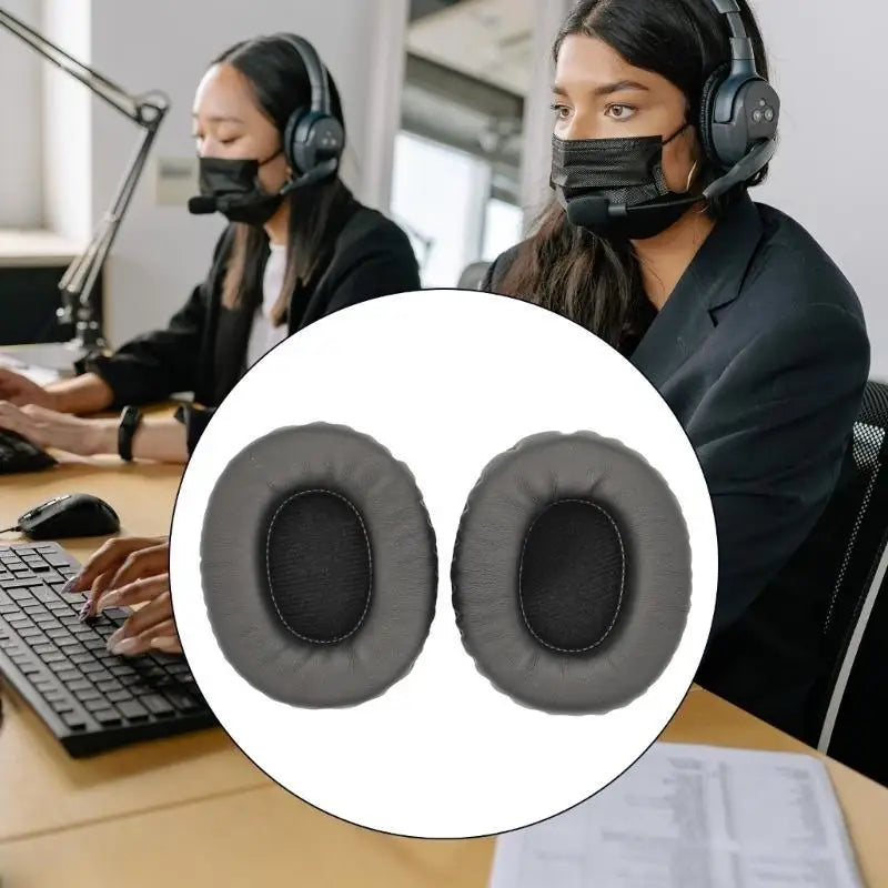 652F Ear Pads Cups Earpad Memory Foam Cushions MDR 7506 CD900ST Zpaxo