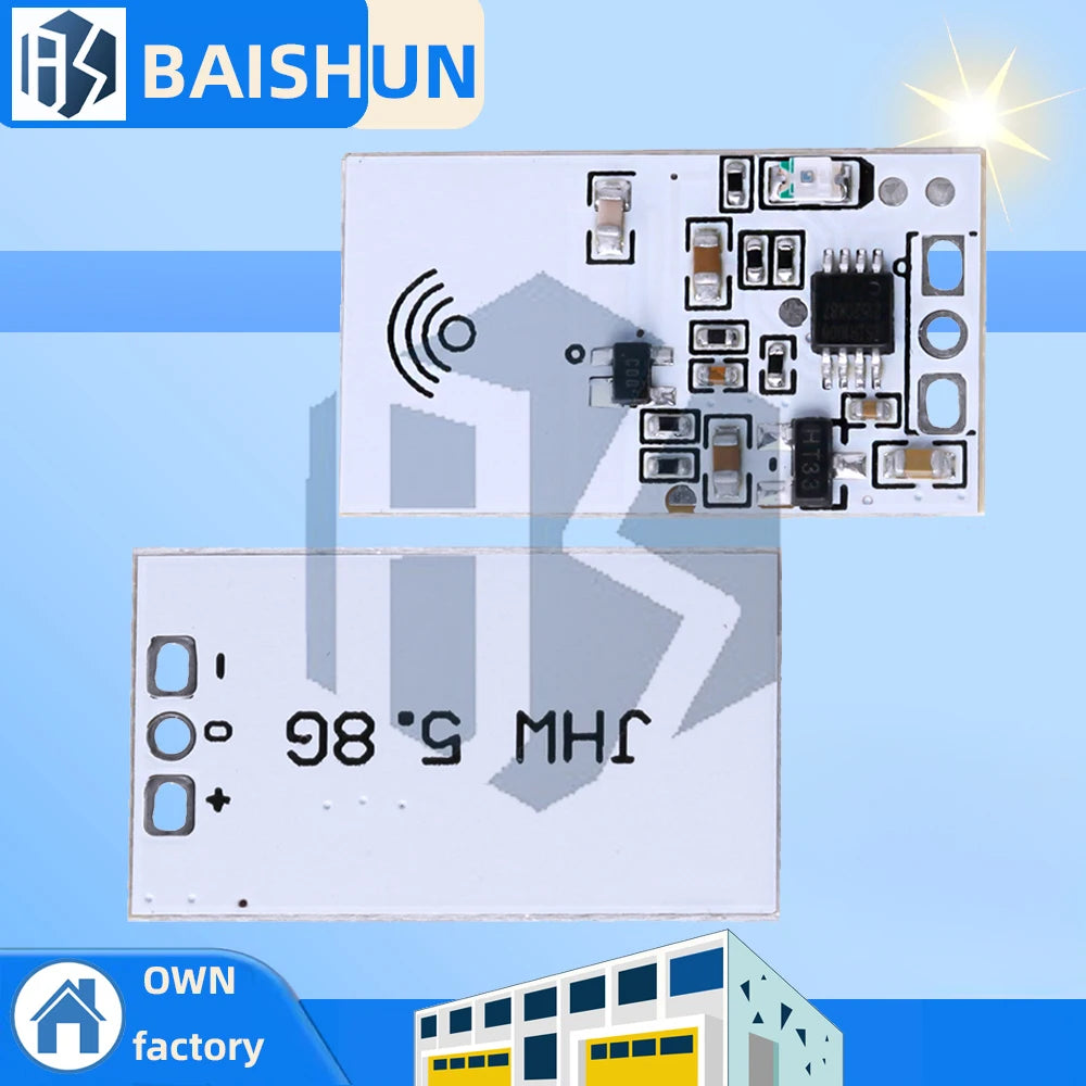 5 8GHz Human Presence Radar Sensor Floating Frequency Module Zpaxo