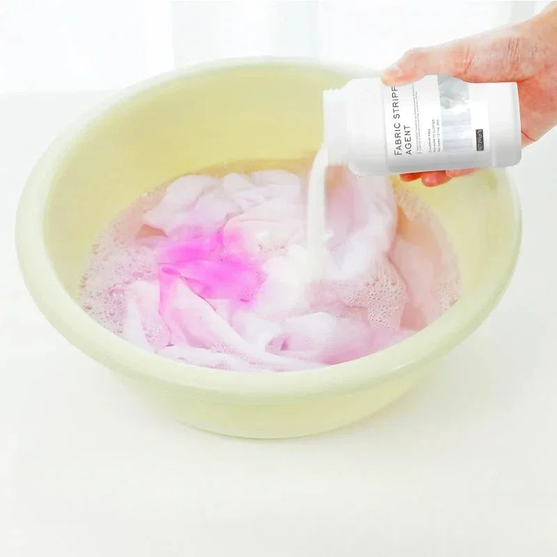 110-250g White Clothes Laundry Oxygen Bleach Laundry Stain Removal Detergent Clothing Oil Stain Remover White Reducing Agent Zpaxo