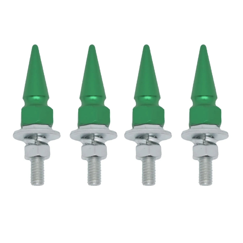 M6 Aluminum License Plate Screws 4-Pack – Car & Motorcycle