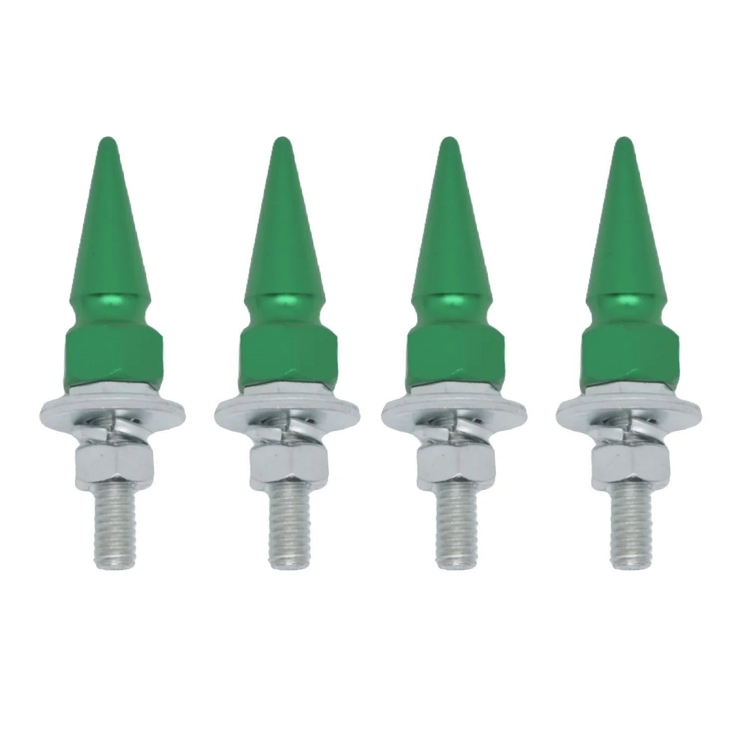 M6 Aluminum License Plate Screws 4-Pack – Car & Motorcycle