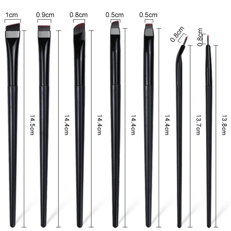 Upgrade Blade Eyeliner Brush Ultra Thin Fine Angle Flat Eyebrow Under