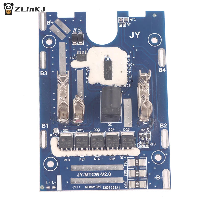 ▶30 Cell 18650 Lithium Battery Shell PCB Charging Protection Circuit Board Boxes For Li-ion Battery Housings Zpaxo