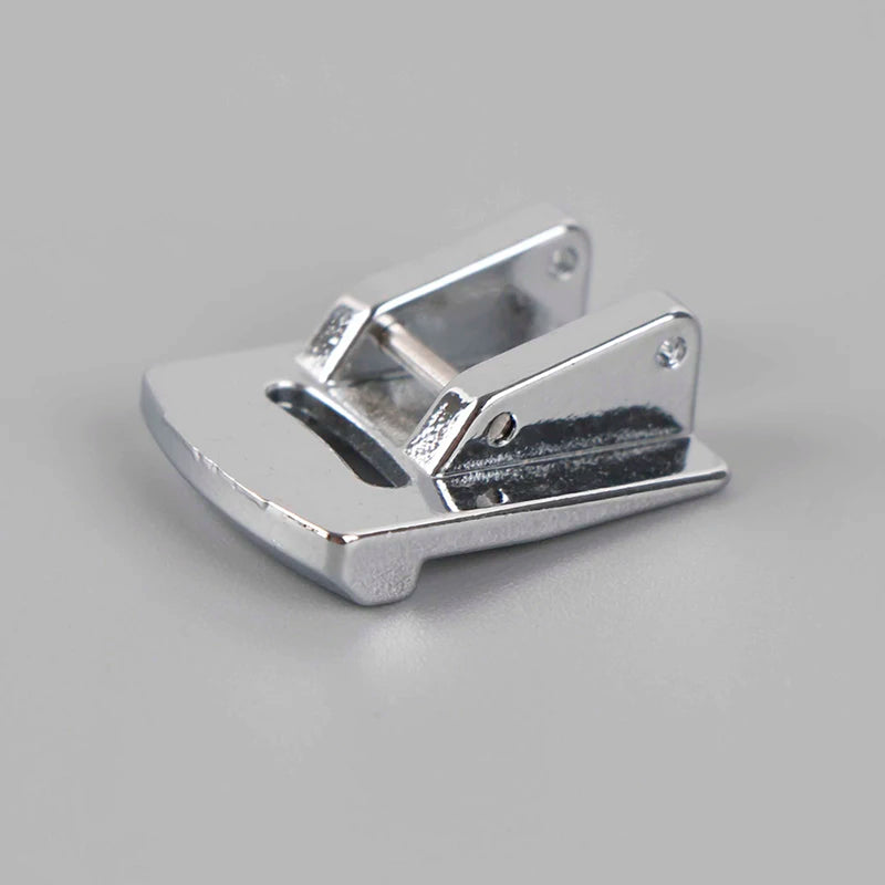 Silver Rolled Edge Presser Foot – Stainless Steel Sewing Foot Sewing Presser Foot Zpaxo as pics