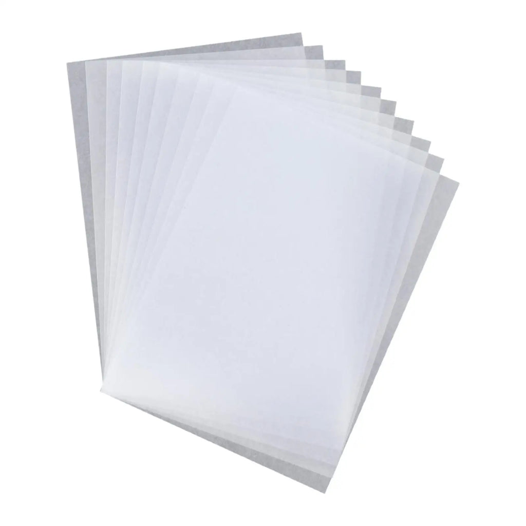 10Pcs Heat Shrink Plastic Sheets 0.3mm Thickness Multipurpose for Pendants, Earrings DIY Accessories Lightweight 5.7x7.8inch Zpaxo Semi Transparent