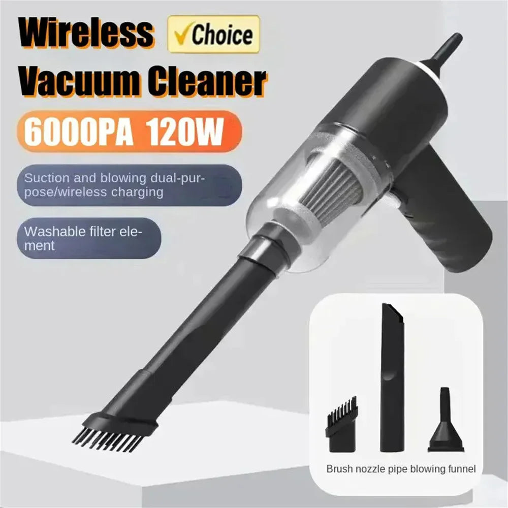 Portable USB Car & Home Vacuum Cleaner – High-Power Mini Vac Portable Vacuum Cleaner Zpaxo
