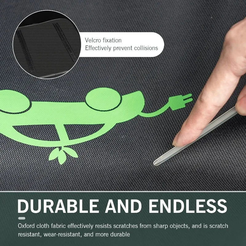 EV Charging Cable Organizer Bag – Waterproof Car Storage