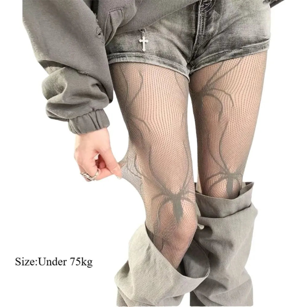 Fashionable Hollow Out Flower Pattern Fishnet Stockings Jacquard Small Flowe Mesh Design Net Socks Mesh Tights Japanese Lolita Zpaxo