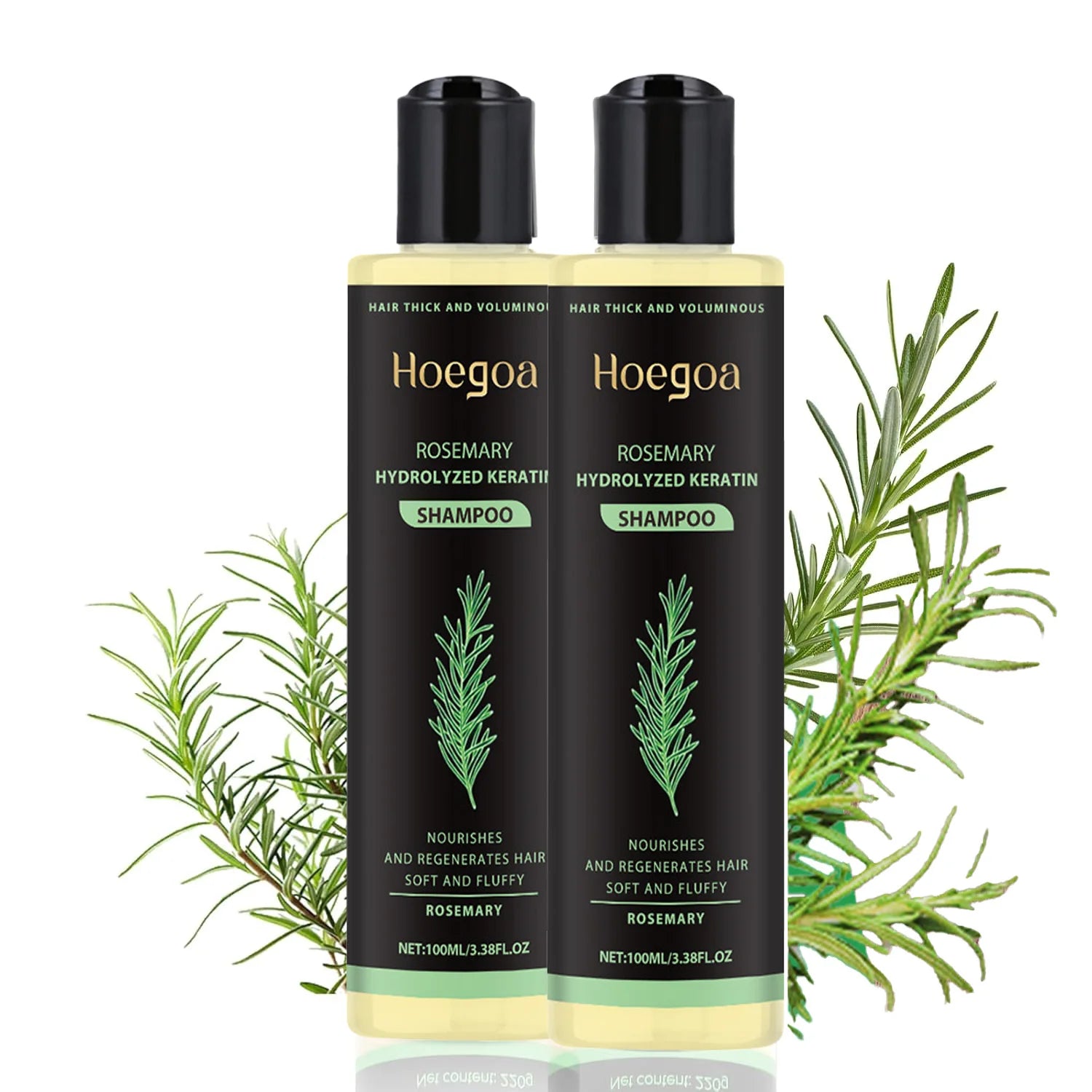 Natural Rosemary Shampoo – Reduce Hair Loss & Dandruff 100ml Rosemary Hair Shampoo Zpaxo Default Title