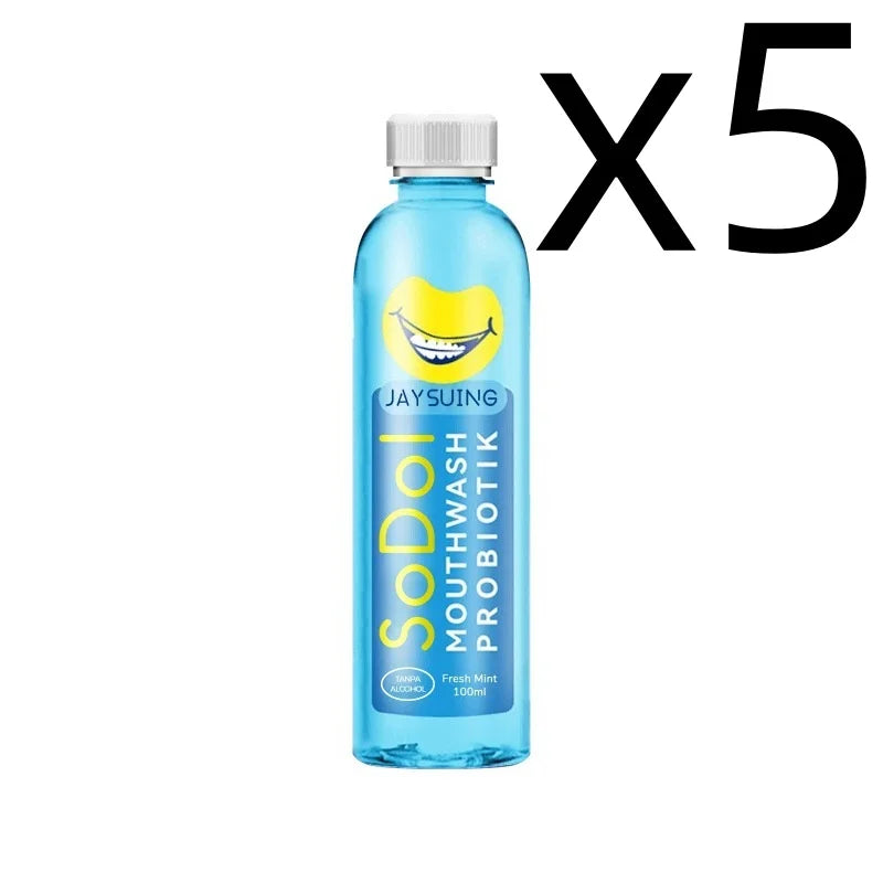 Mint Mouthwash for Fresh Breath, Gum Health & Deep Clean Oral Care Mouthwash Zpaxo 100ml X 5PCS One Unit adults