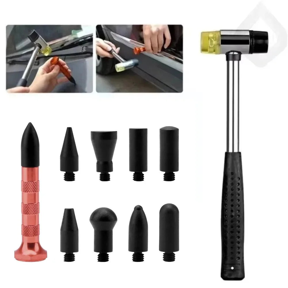 Replacement Heads Car Dent Repair Tools Rubber Hammer Knock Down Pen Zpaxo