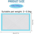 Pet Training Pads for Dogs & Cats – Absorbent Pee Pads