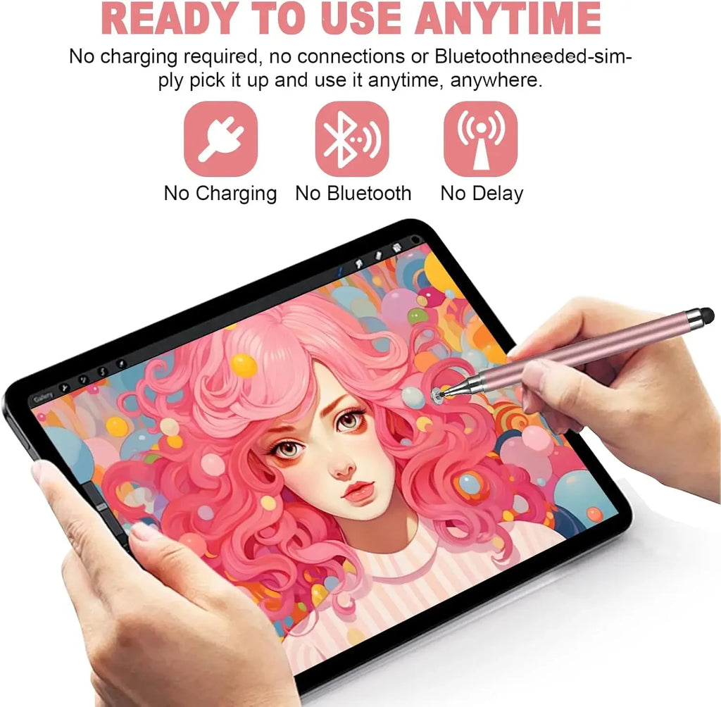 3- Tablet Mobile Phone Universal 1 Capacitive Stylus Pen Drawing Pens Zpaxo