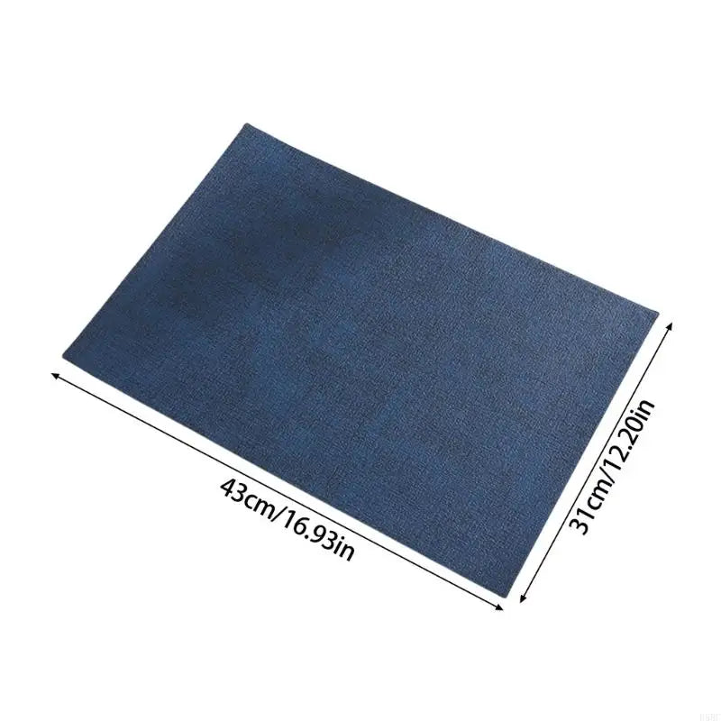 Double Side Leather Table Mats And Coasters Waterproof Nonslip Washable Placemat Zpaxo