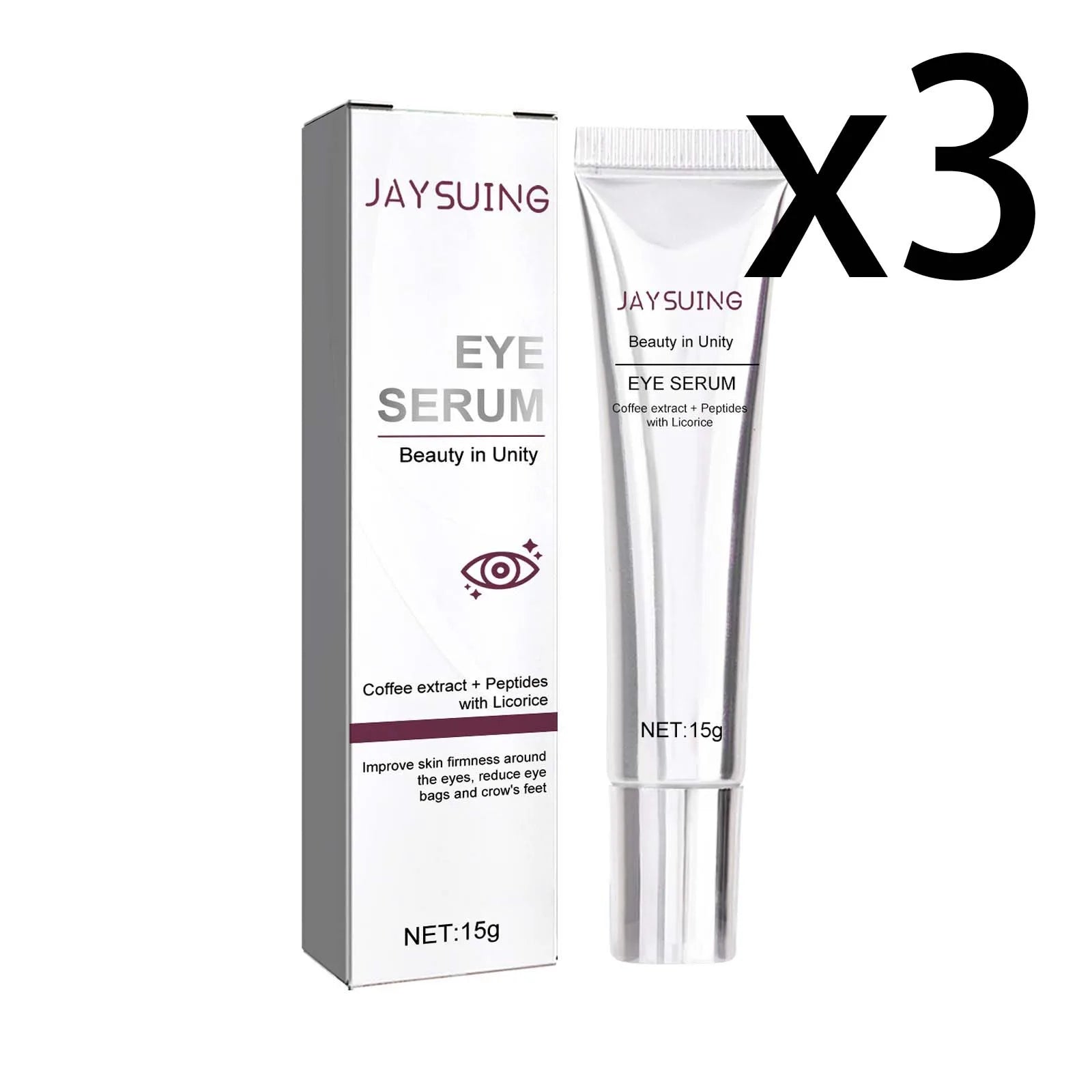 Jaysuing Niacinamide Firming Eye Cream 15g – Anti-Aging Eye Cream Zpaxo 3x15g