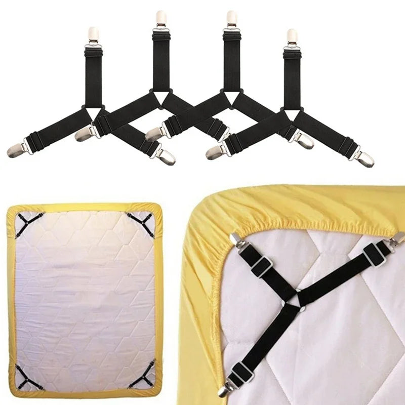 Lot Bed Sheet Fasteners Holder Gadgets Organizer Mattress Cover Clip