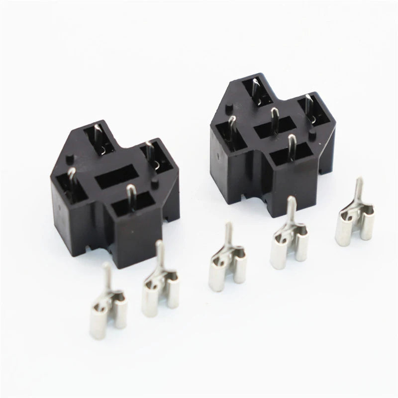 Automotive Car Auto 40A 5 Pin SPDT Relay Socket Connector Adaptor PCB