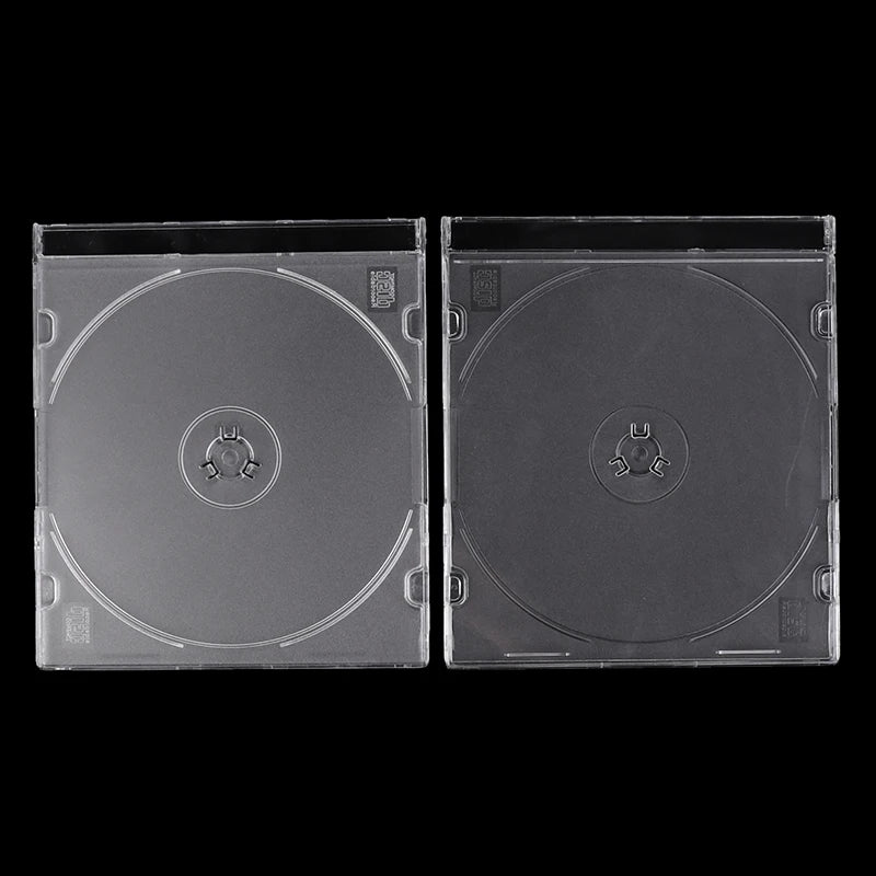 Clear Acrylic CD Storage Case Stand DVD Holder Rack Zpaxo