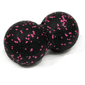 EPP 8cm Peanut Balls Body Massage Fascia Ball High Density Muscle Relaxation Lacrosse Fitness Yoga Myofascia Ball Relieve Pain Zpaxo Pink 2