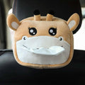 Soft Animals Car Styling Accessories Paper Package Case Tissue Box Zpaxo E