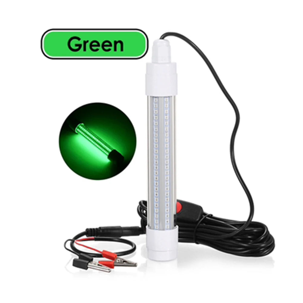 LED Underwater Fishing Light Attractor Multifunction Glowing Fish
