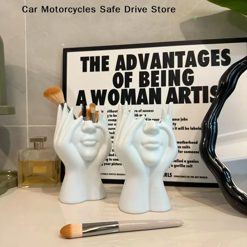 Nordic Vinyl Figure Storage Holders Creative Human Body Art Styling