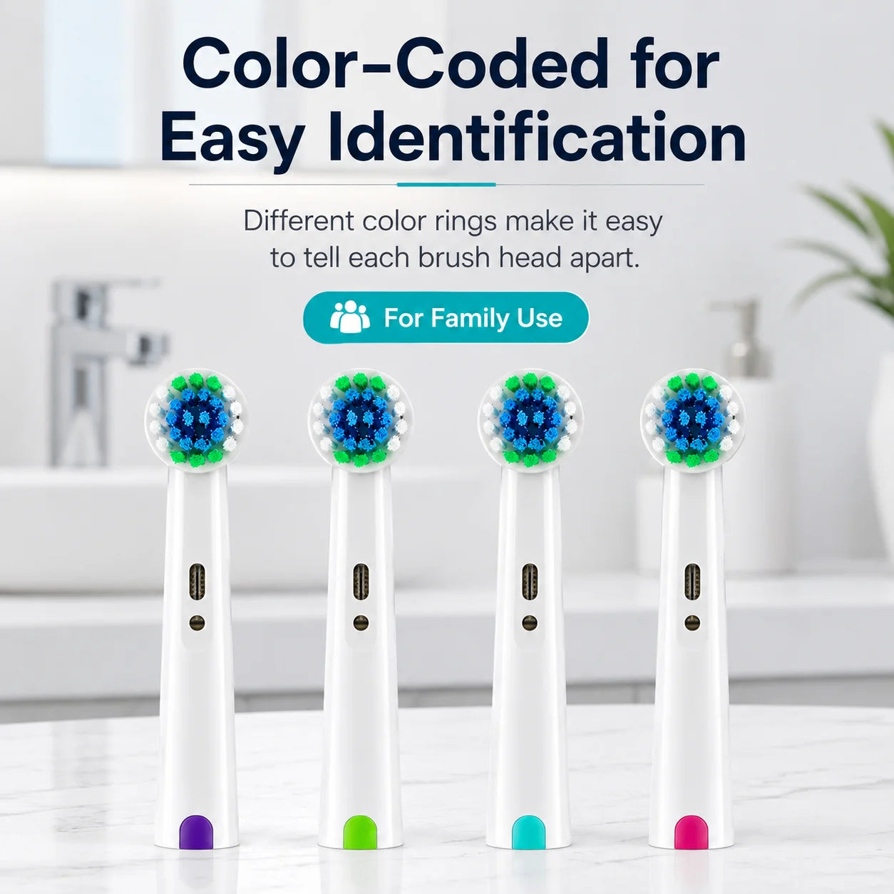 Wholesale 4 8 16 Lot Electric Toothbrush Head Oral B 6000 3000 750 Zpaxo